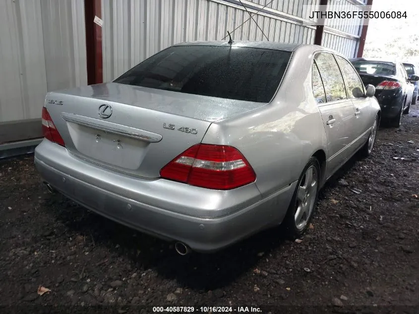 JTHBN36F555006084 2005 Lexus Ls 430