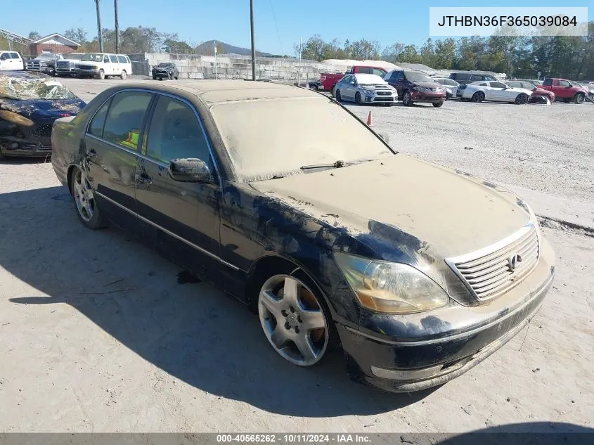 2006 Lexus Ls 430 VIN: JTHBN36F365039084 Lot: 40565262