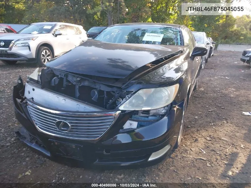 JTHBL46F875045055 2007 Lexus Ls 460