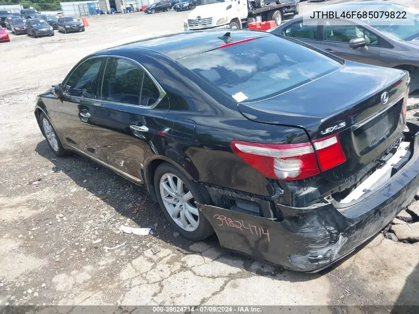 2008 Lexus Ls 460 VIN: JTHBL46F685079822 Lot: 39824714