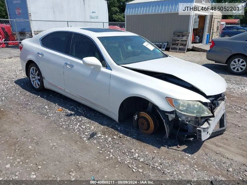 JTHBL46F485052201 2008 Lexus Ls 460