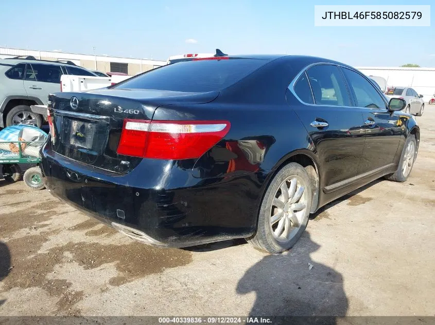 JTHBL46F585082579 2008 Lexus Ls 460