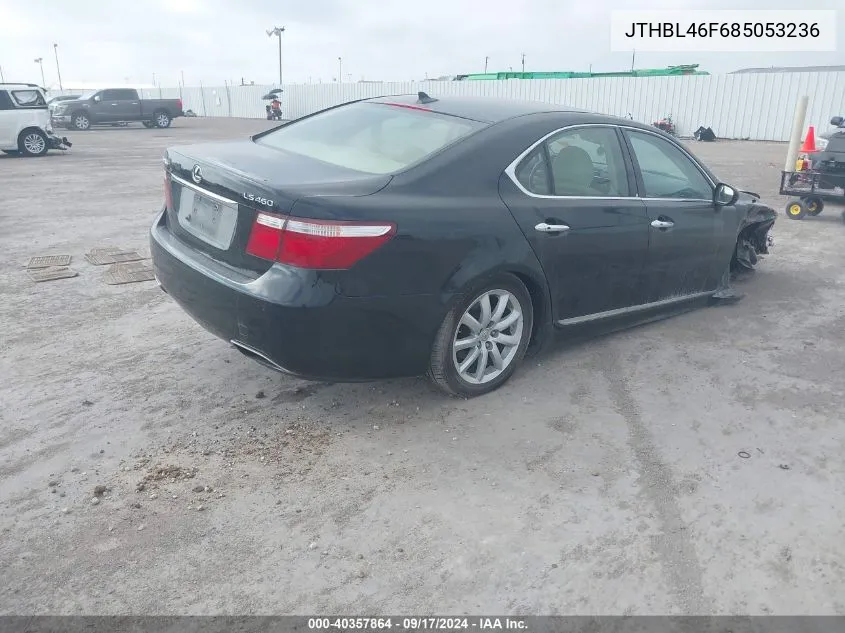 JTHBL46F685053236 2008 Lexus Ls 460