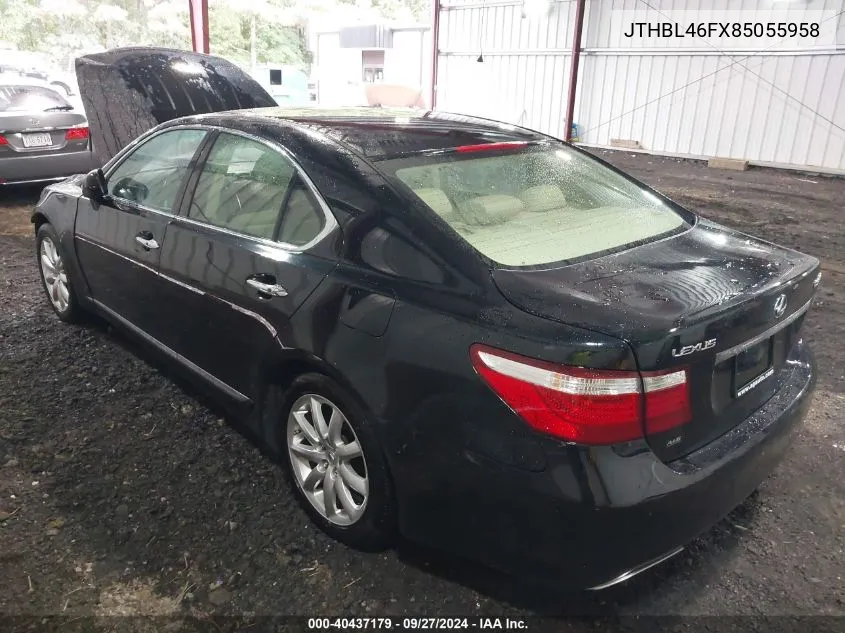 JTHBL46FX85055958 2008 Lexus Ls 460