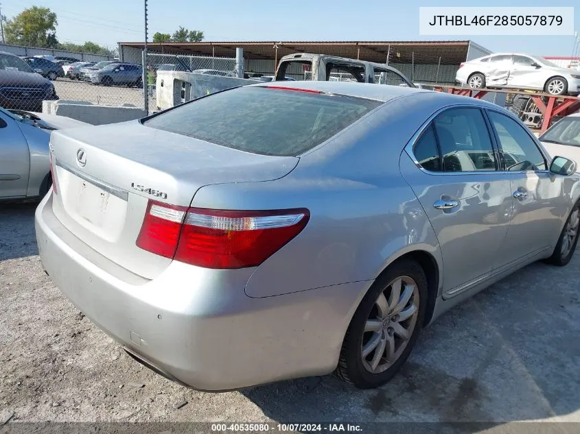 2008 Lexus Ls 460 VIN: JTHBL46F285057879 Lot: 40535080