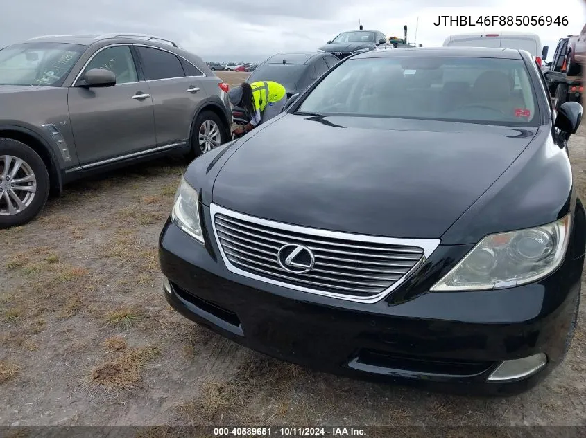 2008 Lexus Ls 460 VIN: JTHBL46F885056946 Lot: 40589651