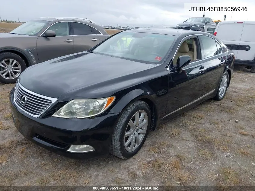 2008 Lexus Ls 460 VIN: JTHBL46F885056946 Lot: 40589651