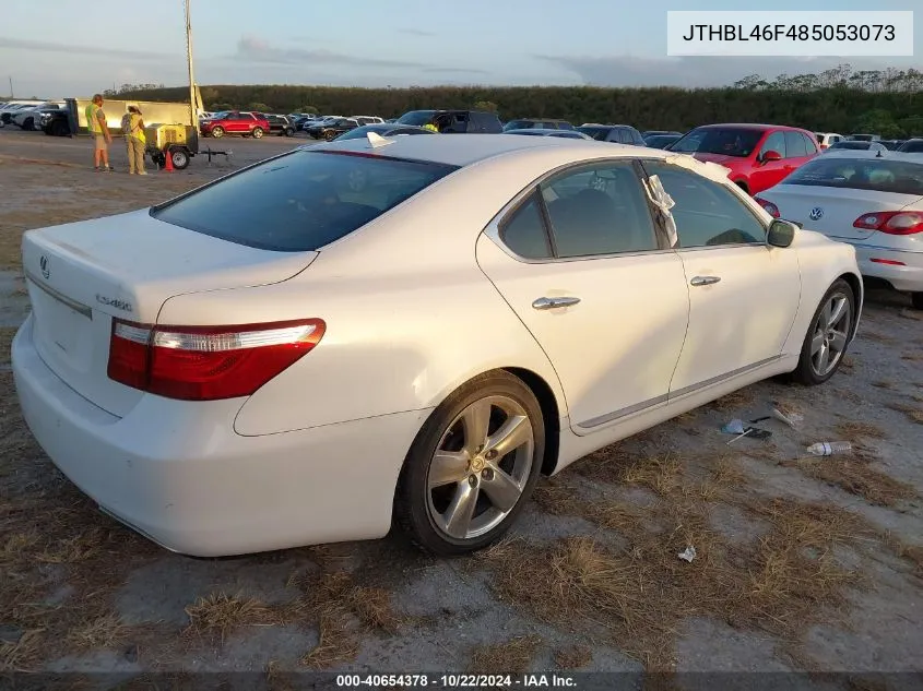 2008 Lexus Ls 460 VIN: JTHBL46F485053073 Lot: 40654378