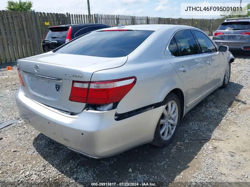 2009 Lexus Ls 460 VIN: JTHCL46F095001011 Lot: 39913817