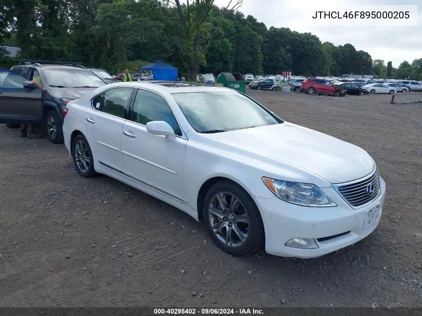 2009 Lexus Ls 460 VIN: JTHCL46F895000205 Lot: 40295402