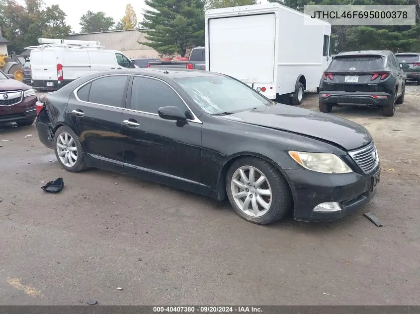 JTHCL46F695000378 2009 Lexus Ls 460