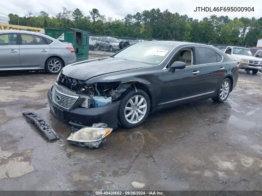 2009 Lexus Ls 460 L VIN: JTHDL46F695000904 Lot: 40428652