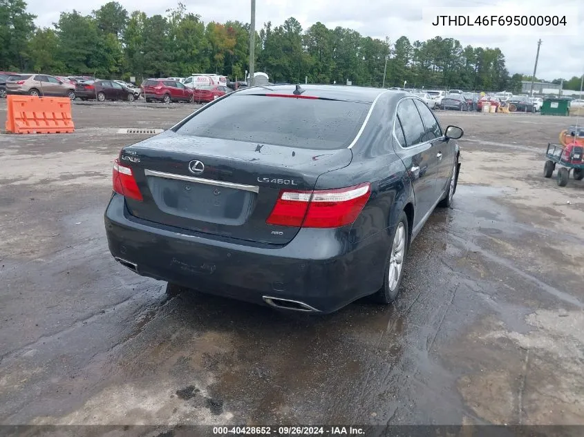 JTHDL46F695000904 2009 Lexus Ls 460 L