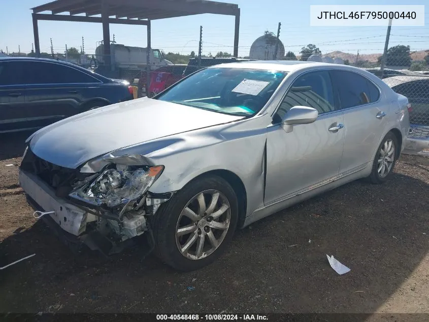 JTHCL46F795000440 2009 Lexus Ls 460