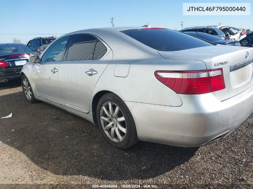 JTHCL46F795000440 2009 Lexus Ls 460