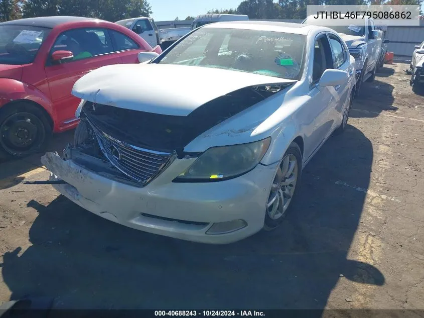 2009 Lexus Ls 460 VIN: JTHBL46F795086862 Lot: 40688243