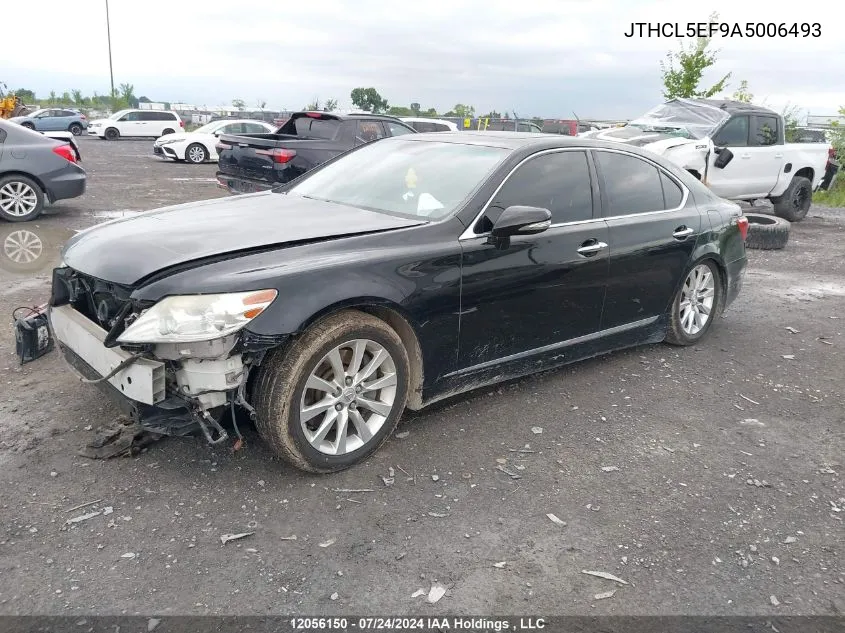 JTHCL5EF9A5006493 2010 Lexus Ls 460