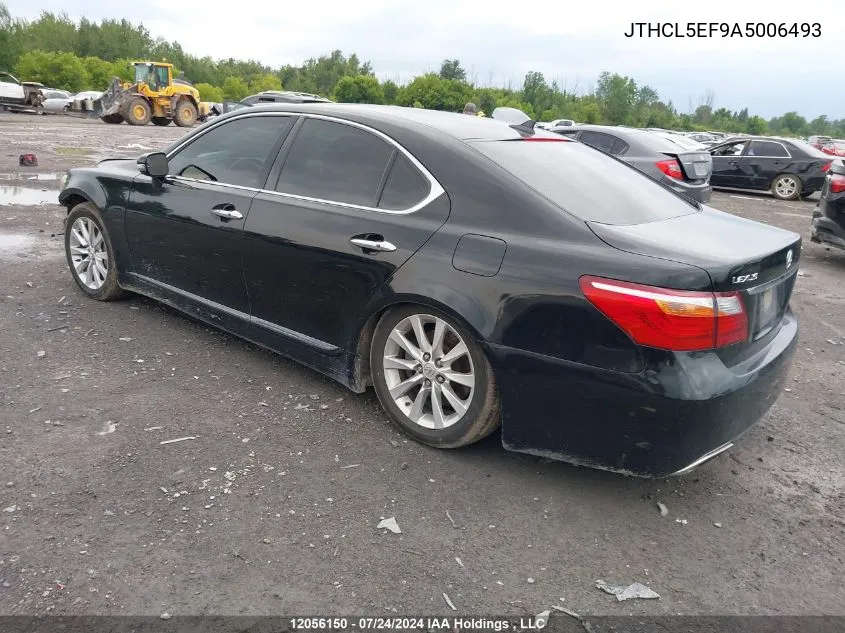 2010 Lexus Ls 460 VIN: JTHCL5EF9A5006493 Lot: 12056150