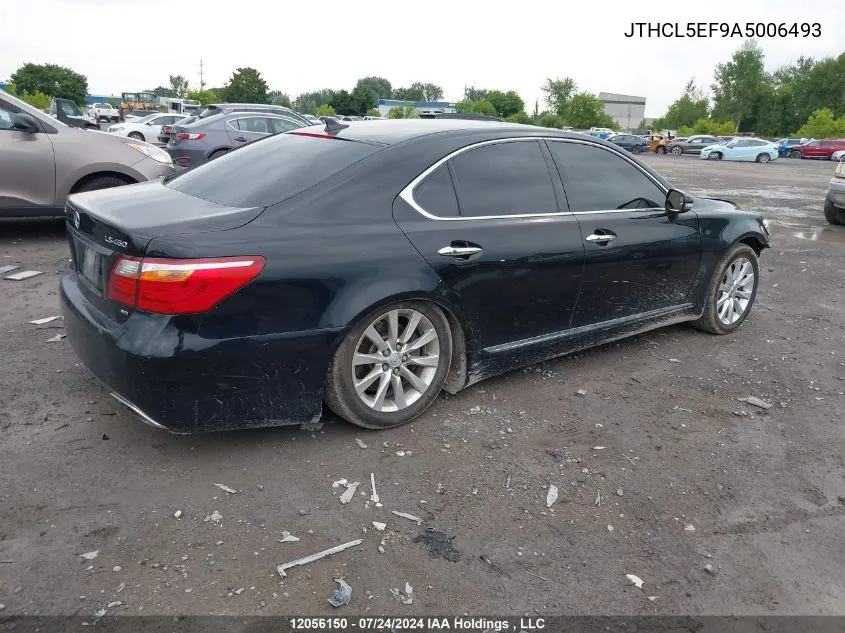 2010 Lexus Ls 460 VIN: JTHCL5EF9A5006493 Lot: 12056150