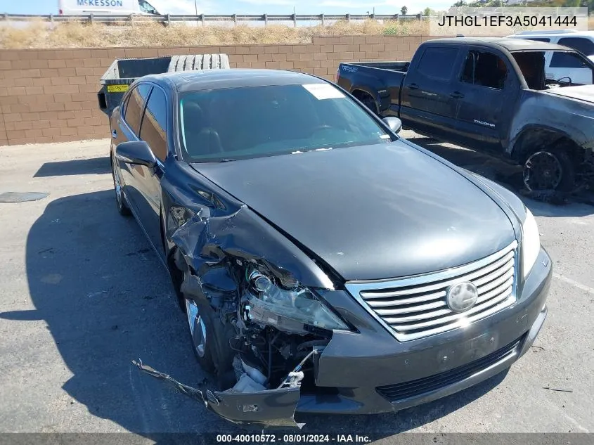 JTHGL1EF3A5041444 2010 Lexus Ls 460 L