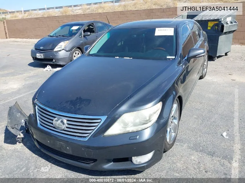 JTHGL1EF3A5041444 2010 Lexus Ls 460 L