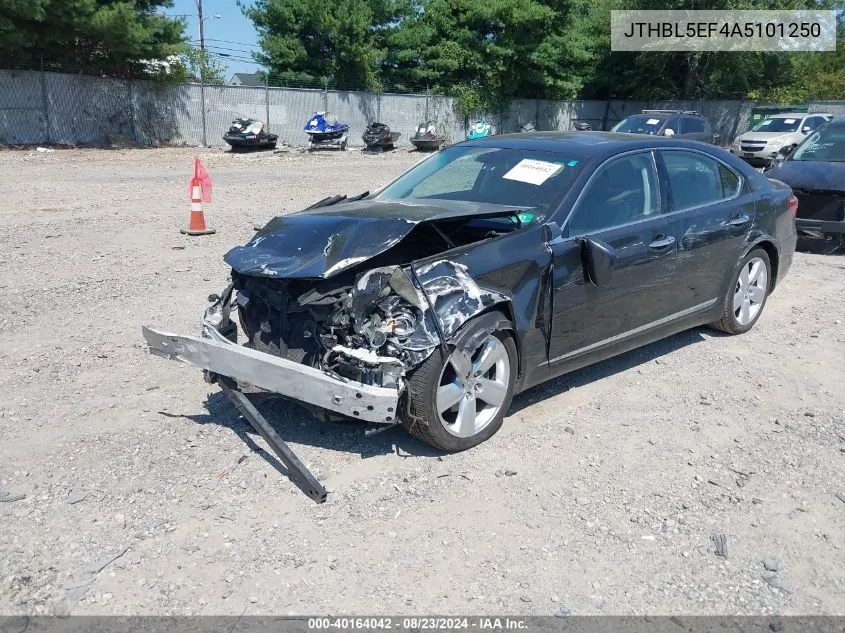 2010 Lexus Ls 460 VIN: JTHBL5EF4A5101250 Lot: 40164042