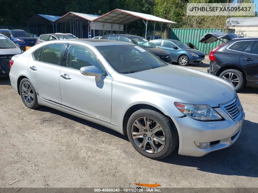 2010 Lexus Ls 460 VIN: JTHBL5EFXA5095437 Lot: 40569240