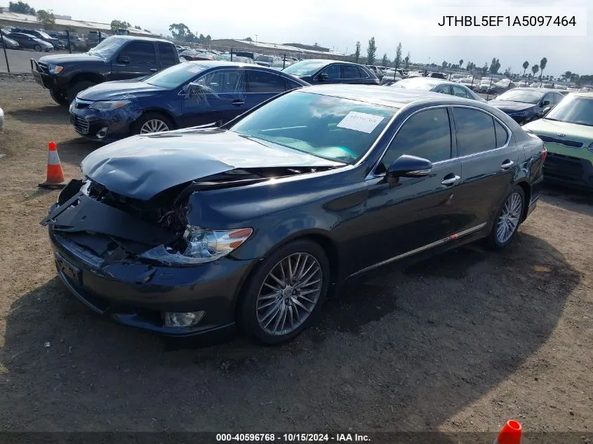 2010 Lexus Ls 460 VIN: JTHBL5EF1A5097464 Lot: 40596768