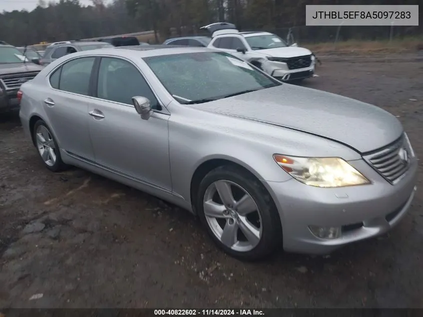 2010 Lexus Ls 460 VIN: JTHBL5EF8A5097283 Lot: 40822602