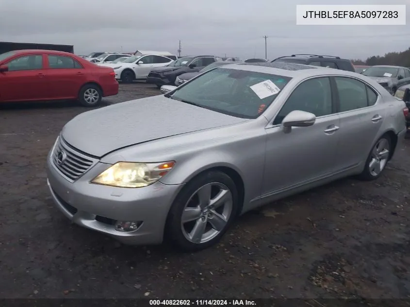 2010 Lexus Ls 460 VIN: JTHBL5EF8A5097283 Lot: 40822602