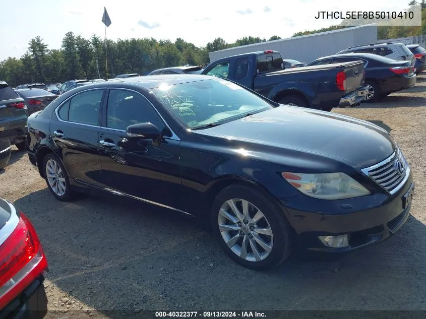 JTHCL5EF8B5010410 2011 Lexus Ls 460