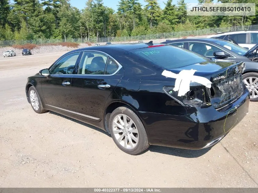 JTHCL5EF8B5010410 2011 Lexus Ls 460