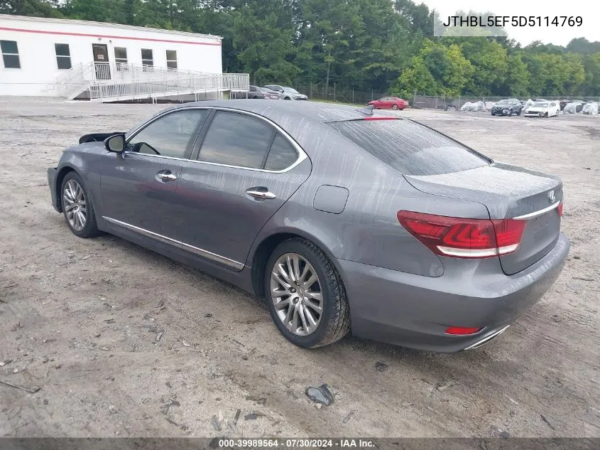 JTHBL5EF5D5114769 2013 Lexus Ls 460