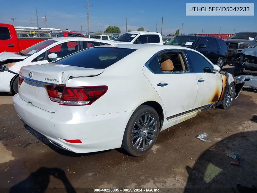 JTHGL5EF4D5047233 2013 Lexus Ls 460 L