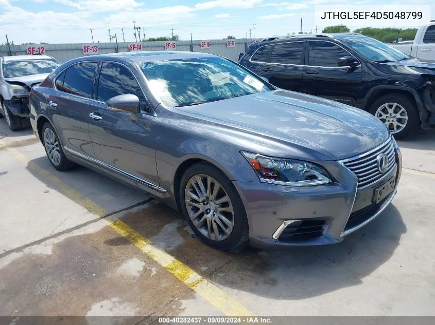 JTHGL5EF4D5048799 2013 Lexus Ls 460 L