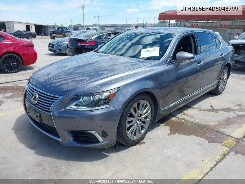 JTHGL5EF4D5048799 2013 Lexus Ls 460 L