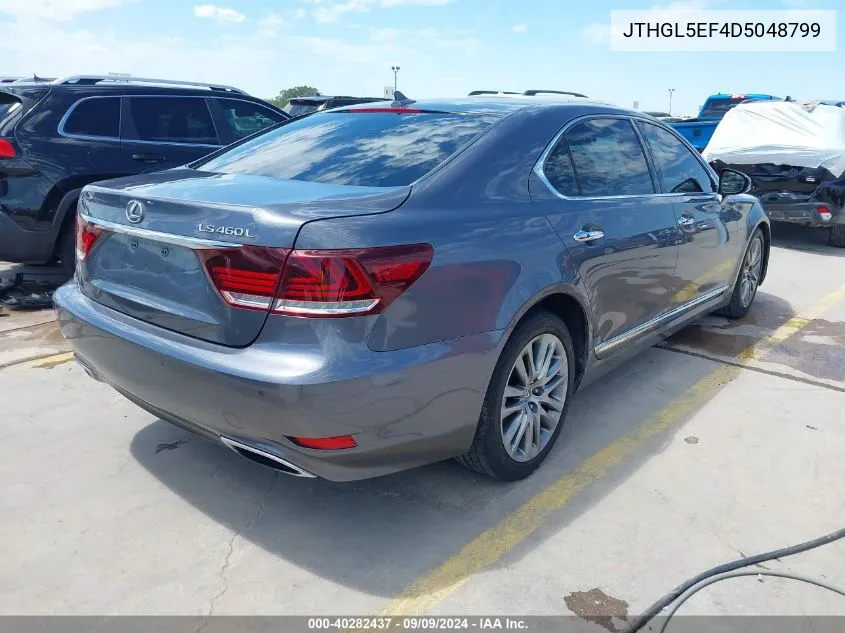 JTHGL5EF4D5048799 2013 Lexus Ls 460 L