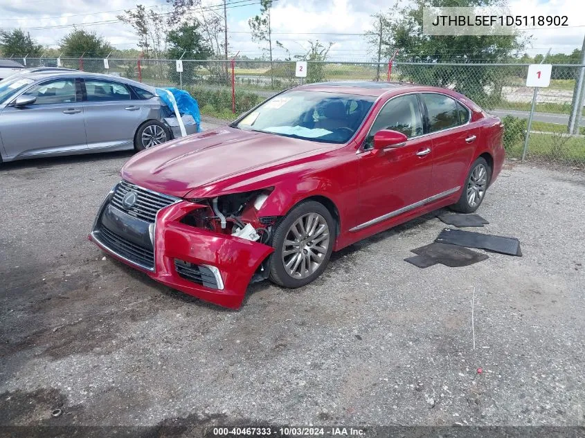 JTHBL5EF1D5118902 2013 Lexus Ls 460