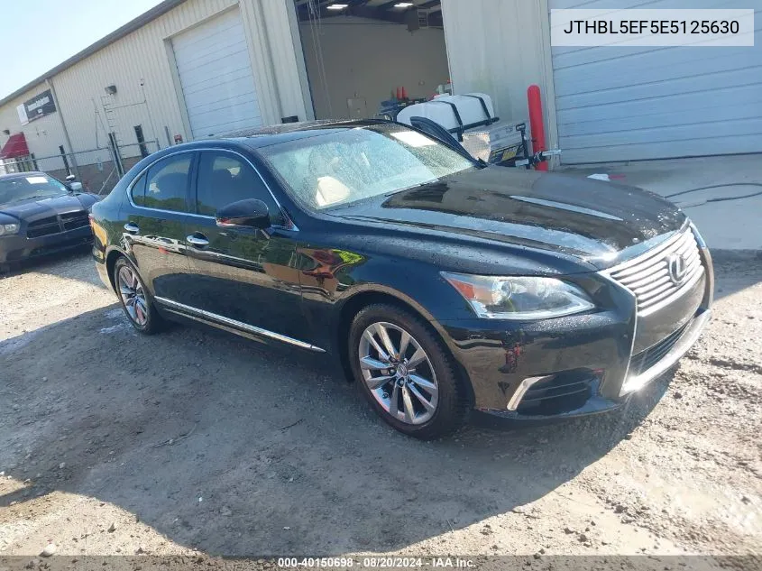 2014 Lexus Ls 460 VIN: JTHBL5EF5E5125630 Lot: 40150698