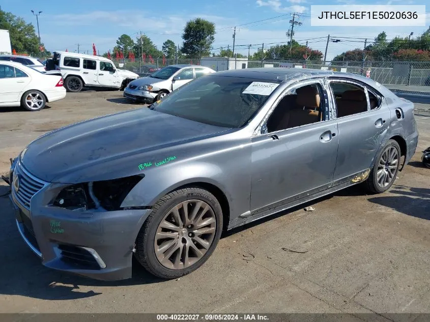 JTHCL5EF1E5020636 2014 Lexus Ls 460