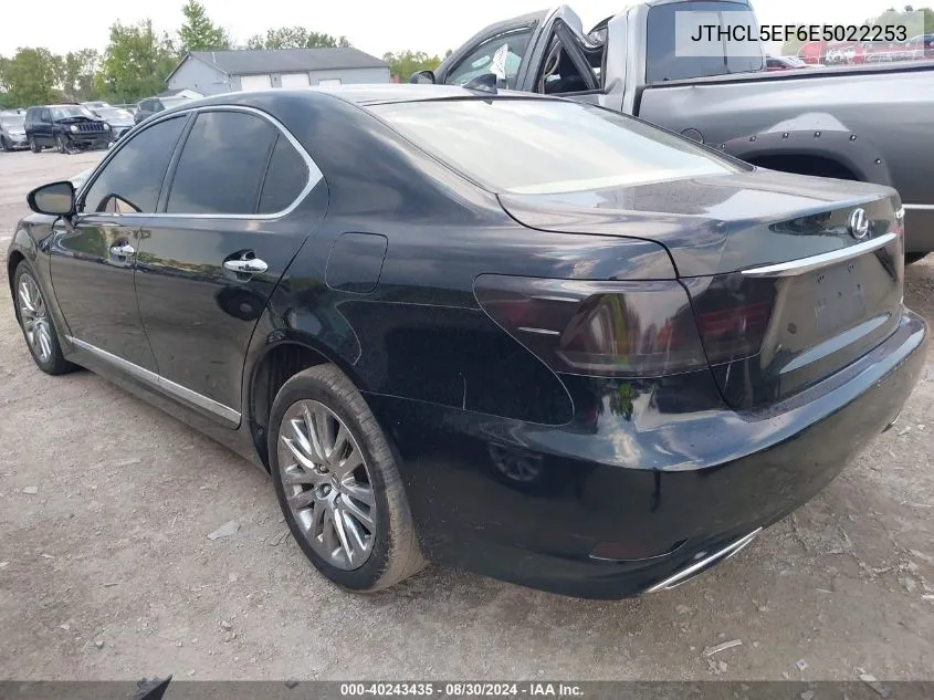 JTHCL5EF6E5022253 2014 Lexus Ls 460