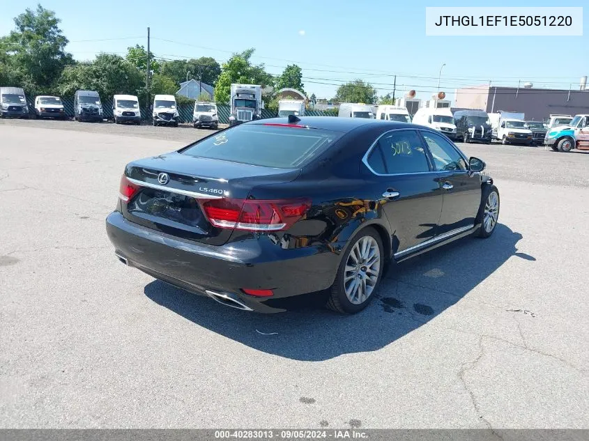 JTHGL1EF1E5051220 2014 Lexus Ls 460L