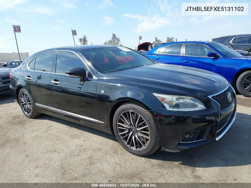 2014 Lexus Ls 460 460 VIN: JTHBL5EFXE5131102 Lot: 40526652