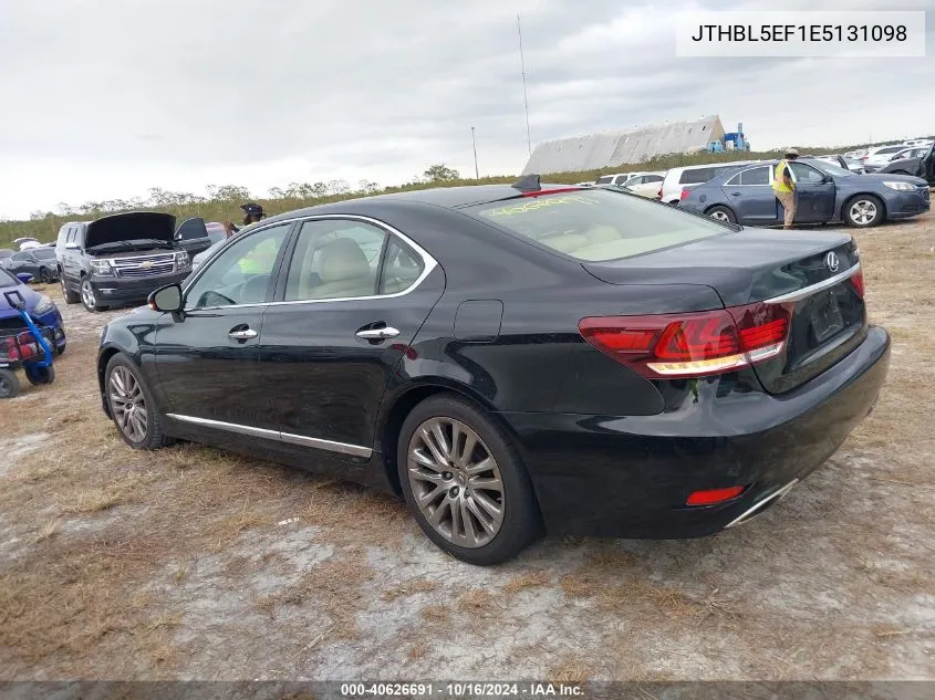 2014 Lexus Ls 460 VIN: JTHBL5EF1E5131098 Lot: 40626691