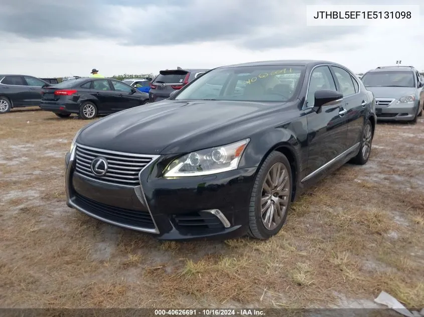 2014 Lexus Ls 460 VIN: JTHBL5EF1E5131098 Lot: 40626691