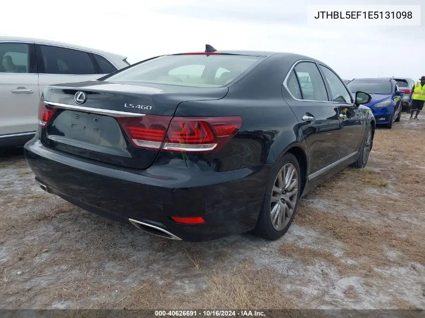 2014 Lexus Ls 460 VIN: JTHBL5EF1E5131098 Lot: 40626691