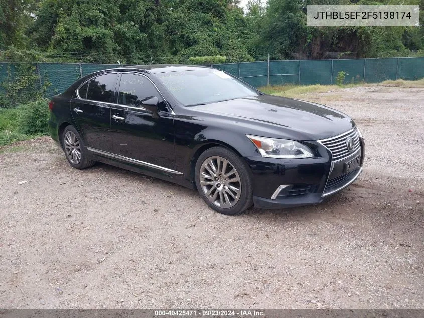 JTHBL5EF2F5138174 2015 Lexus Ls 460