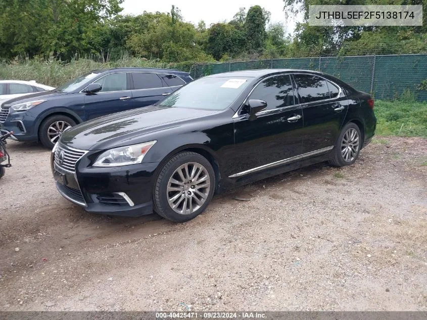 JTHBL5EF2F5138174 2015 Lexus Ls 460