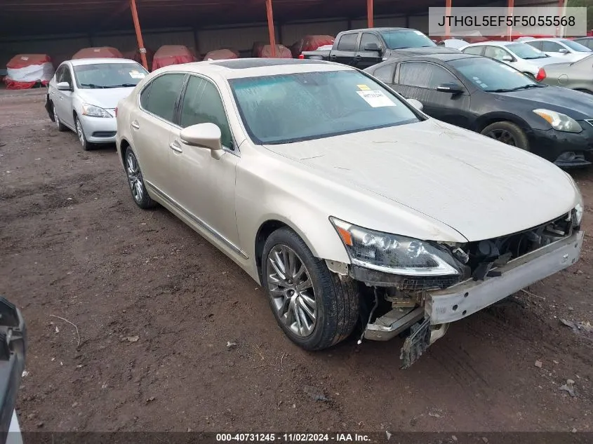 2015 Lexus Ls L VIN: JTHGL5EF5F5055568 Lot: 40731245