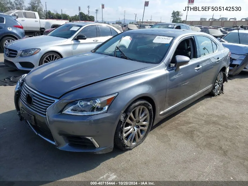 2016 Lexus Ls 460 VIN: JTHBL5EF5G5142530 Lot: 40715444